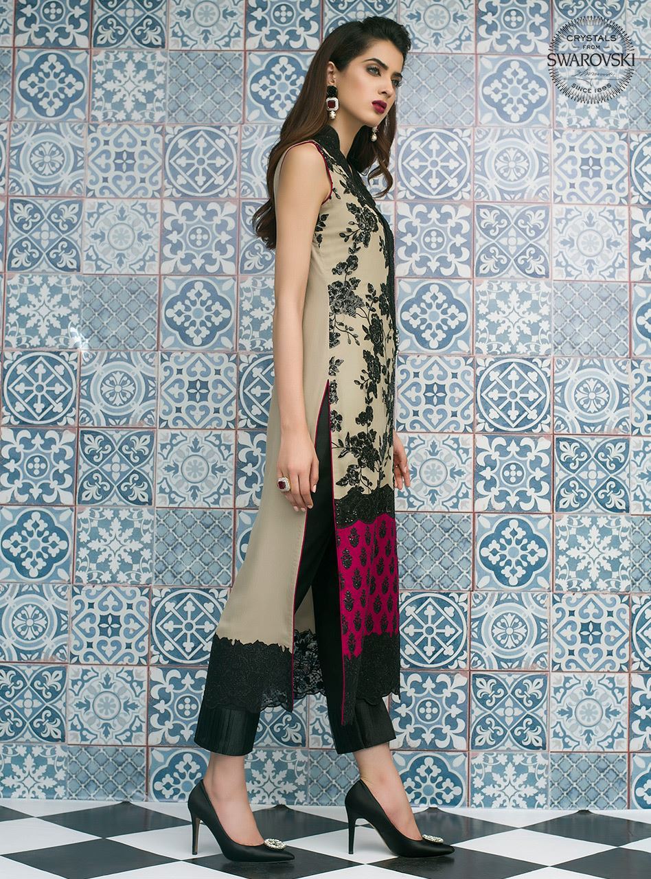 Zainab Chottani | Luxury Pret | COFFEE AND CHERRY PINK