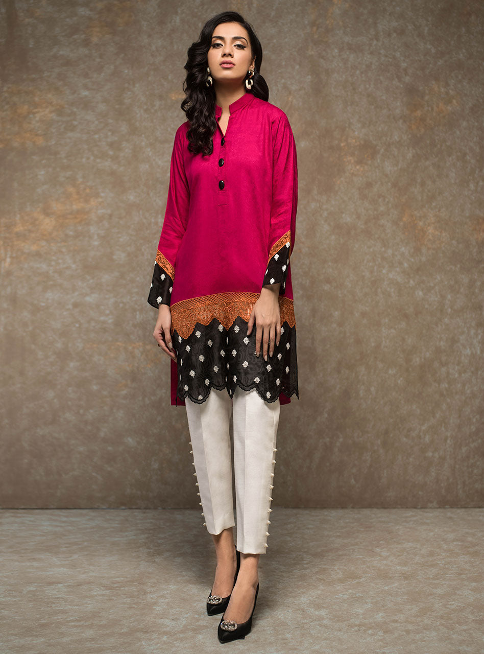 Zainab Chottani | Casual Pret | MAGENTA BOHO