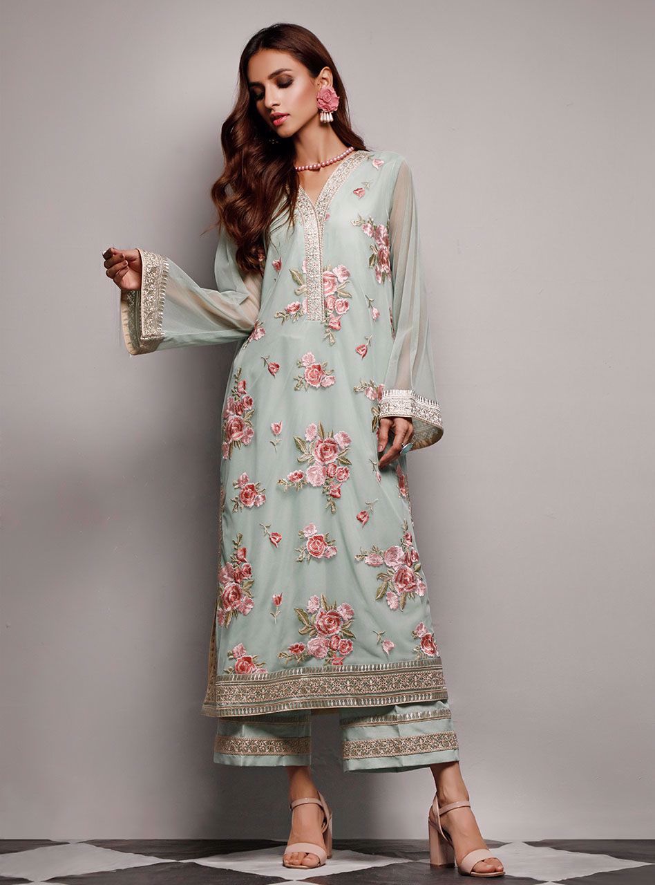 Zainab Chottani | Luxury Pret | CHRYSOLITE ROSE