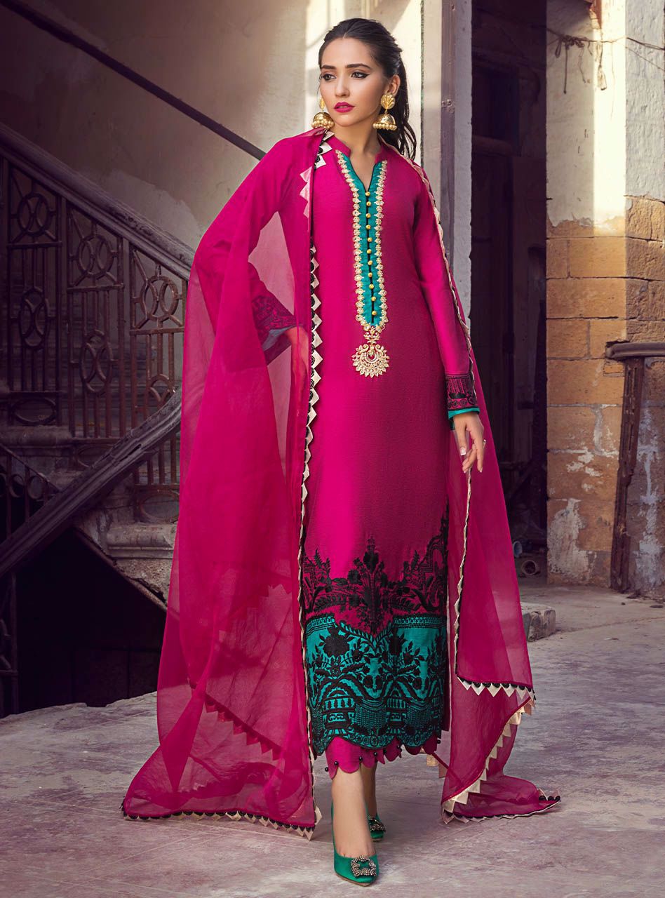Zainab Chottani | Casual Pret | FANTASY IN FUSCHIA