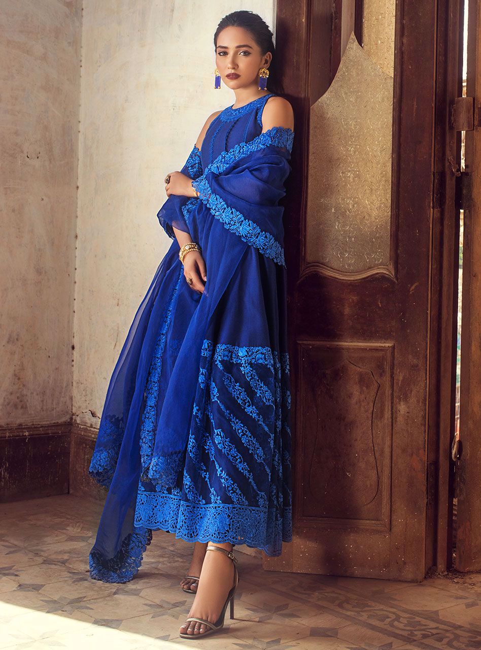 Zainab Chottani | Luxury Pret | SOPHISTICATED SAPPHIRE