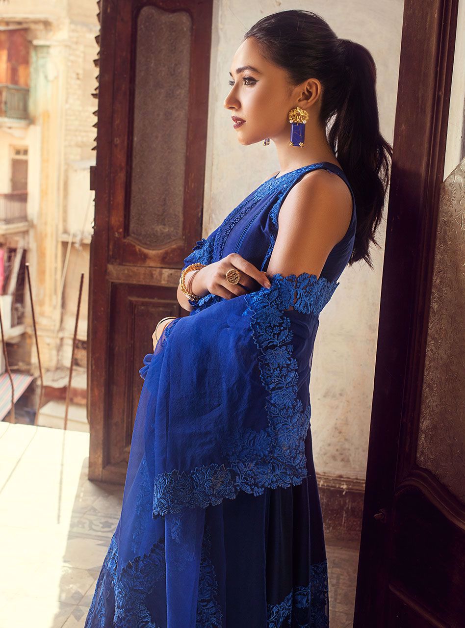 Zainab Chottani | Luxury Pret | SOPHISTICATED SAPPHIRE