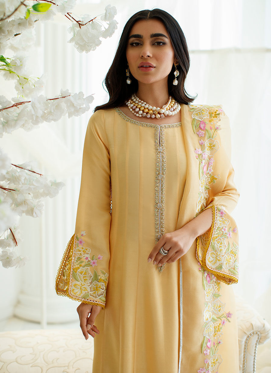 Farah Talib Aziz | Designer Picks 24 | MIMOSA SHIRT AND DUPATTA