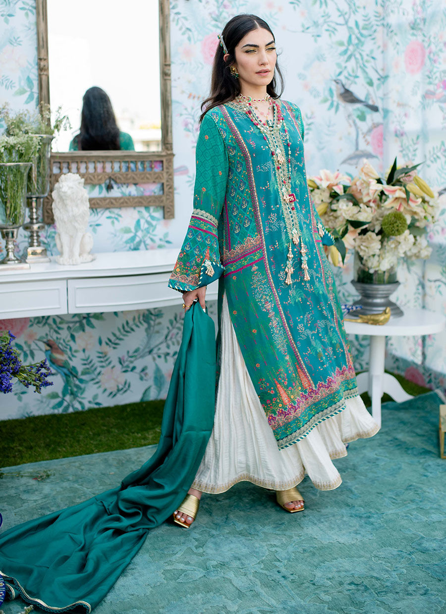 Farah Talib Aziz | Designer Picks 24 | JUNEBERRY SHIRT AND DUPATTA