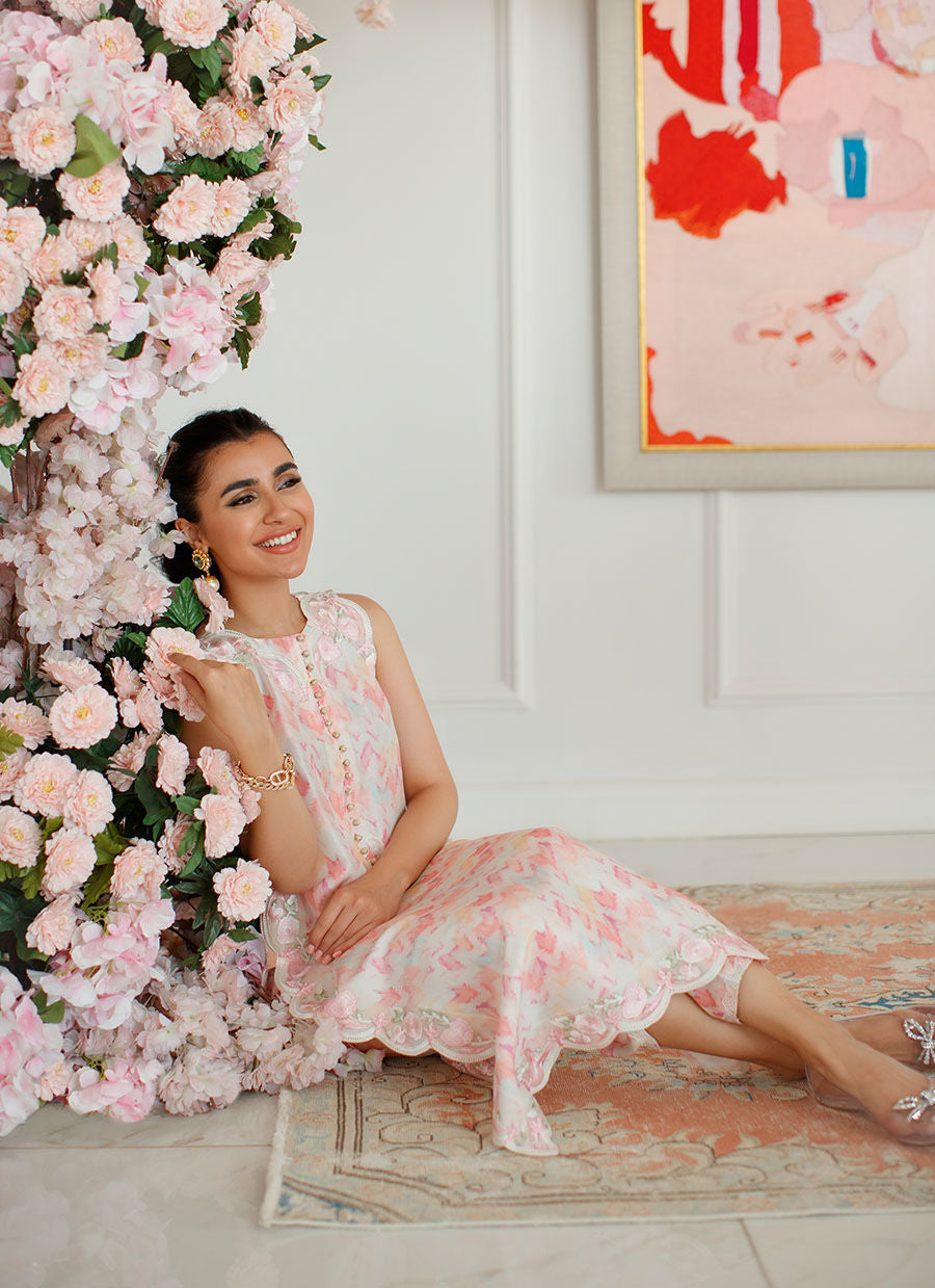 Farah Talib Aziz | Designer Picks 24 | IKAT EMMA SHIRT AND DUPATTA