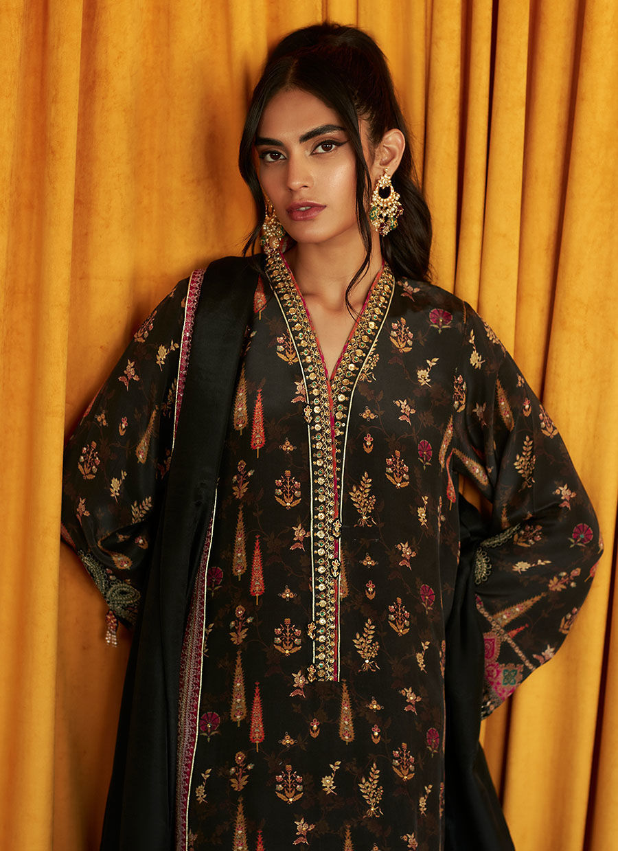 Farah Talib Aziz | Designer Picks 24 | GINA SHIRT AND DUPATTA