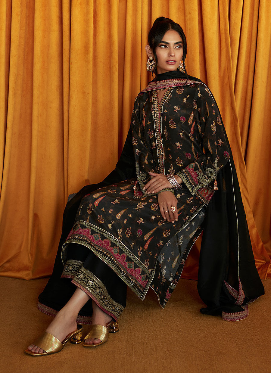 Farah Talib Aziz | Designer Picks 24 | GINA SHIRT AND DUPATTA