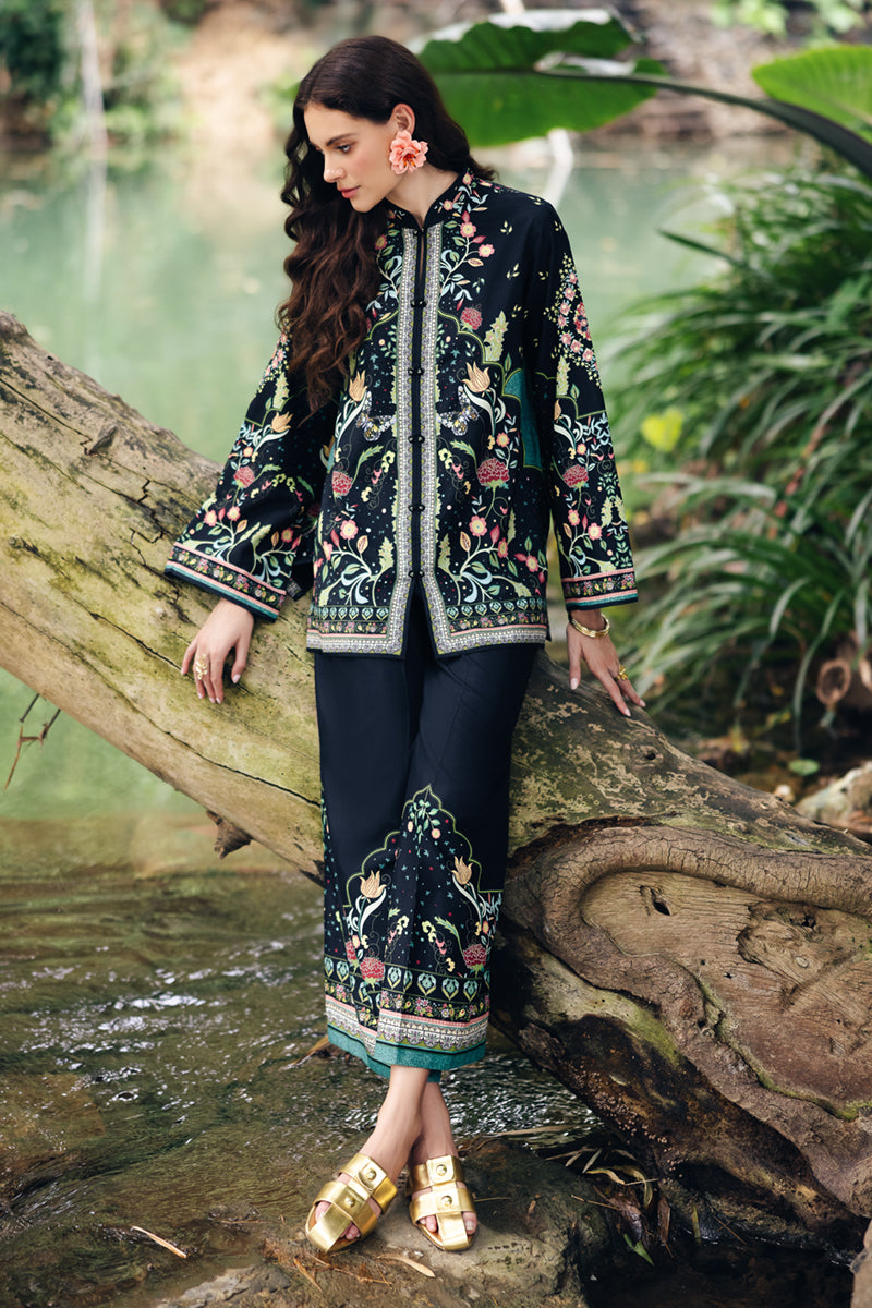 Qalamkar | Printed Co Ords 25 | OP-07 Rane