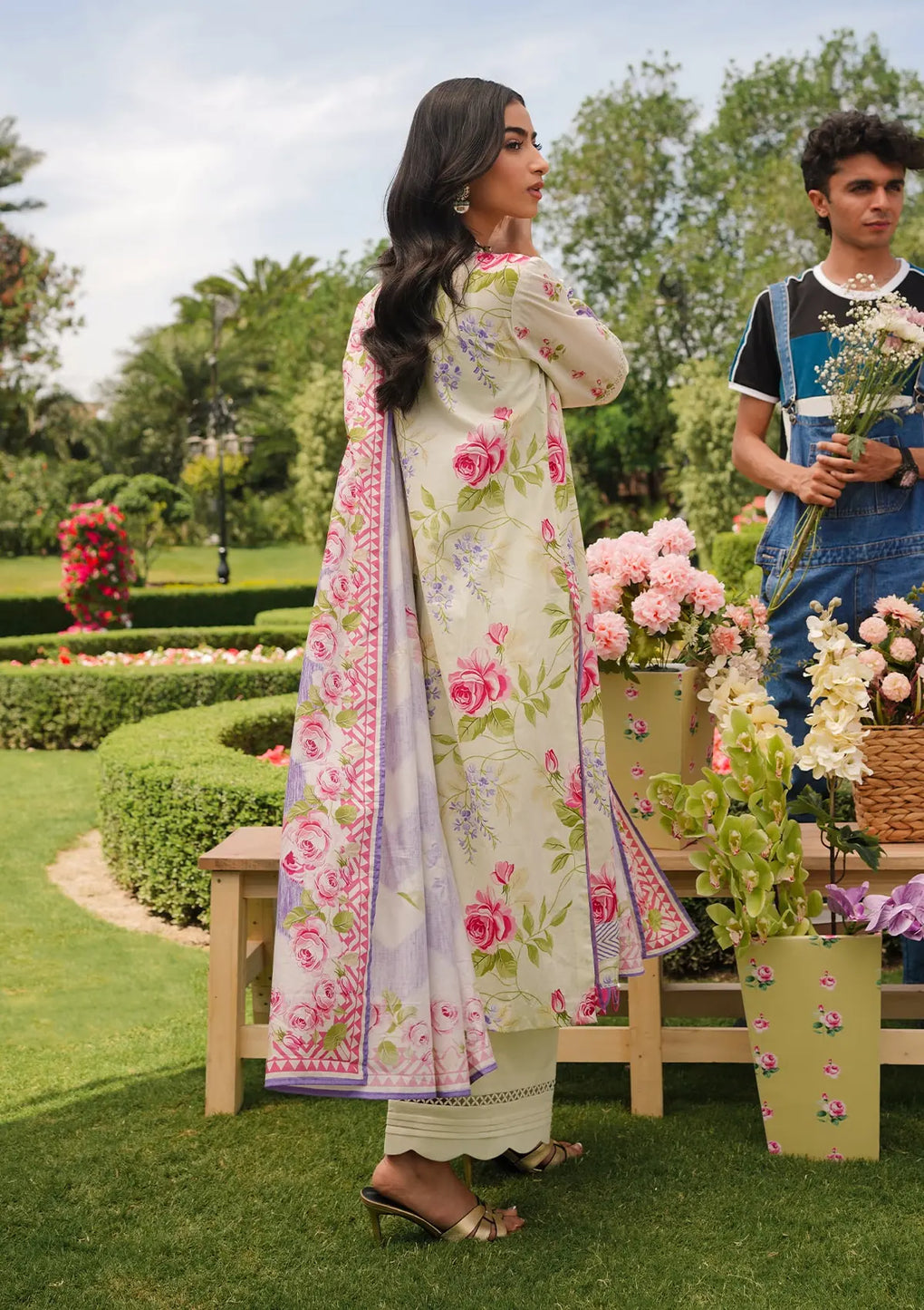 Elaf Premium | Printed Collection 24 | EEP-03B - Meadow Magic