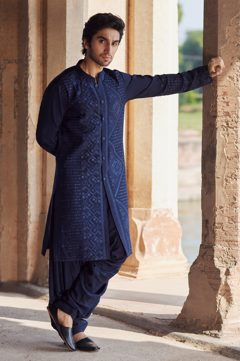 Pakistani Menswear | Qalamkar | BQ-05
