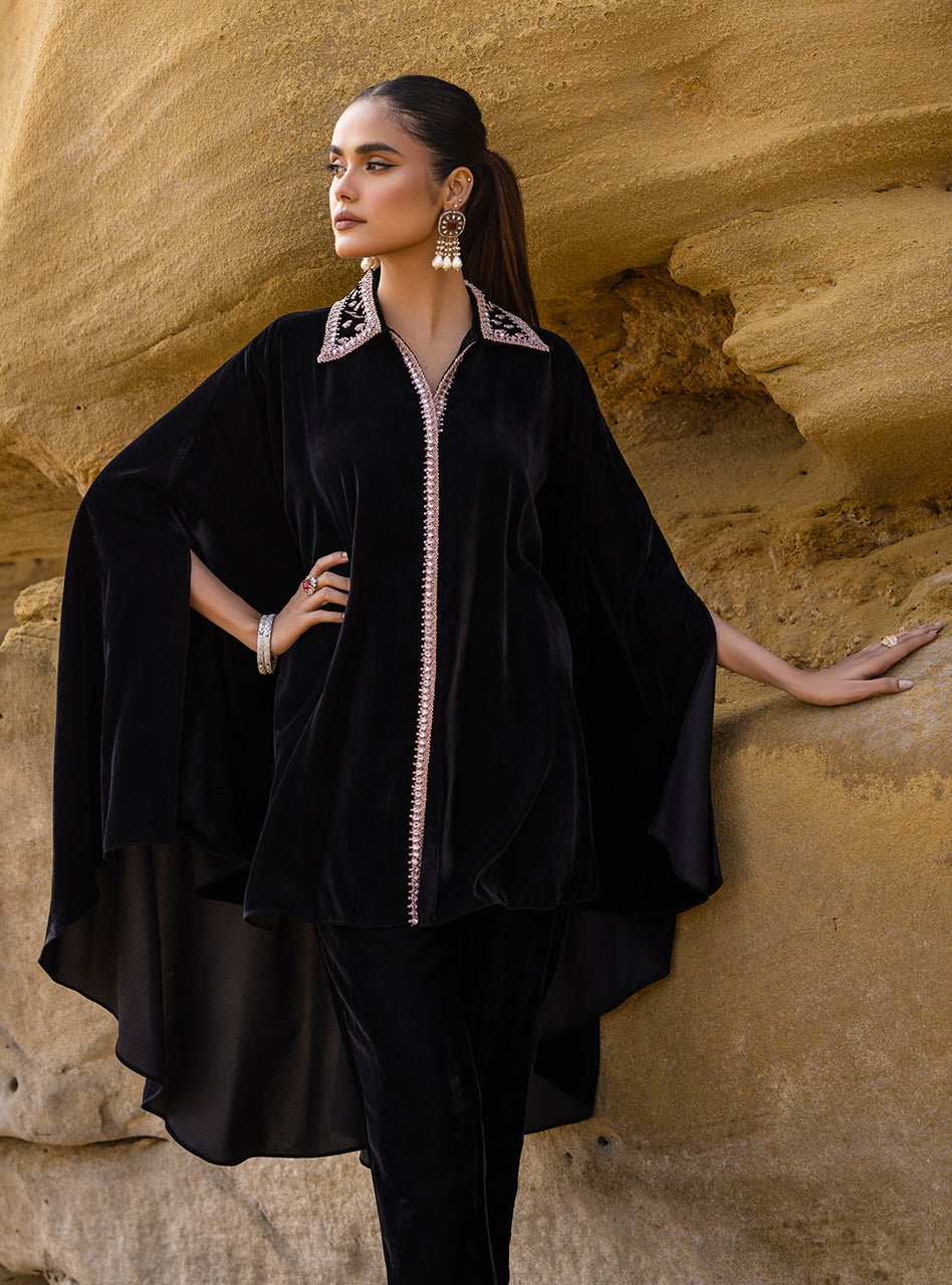 Zainab Chottani | Casual Pret | BLACK PLUM