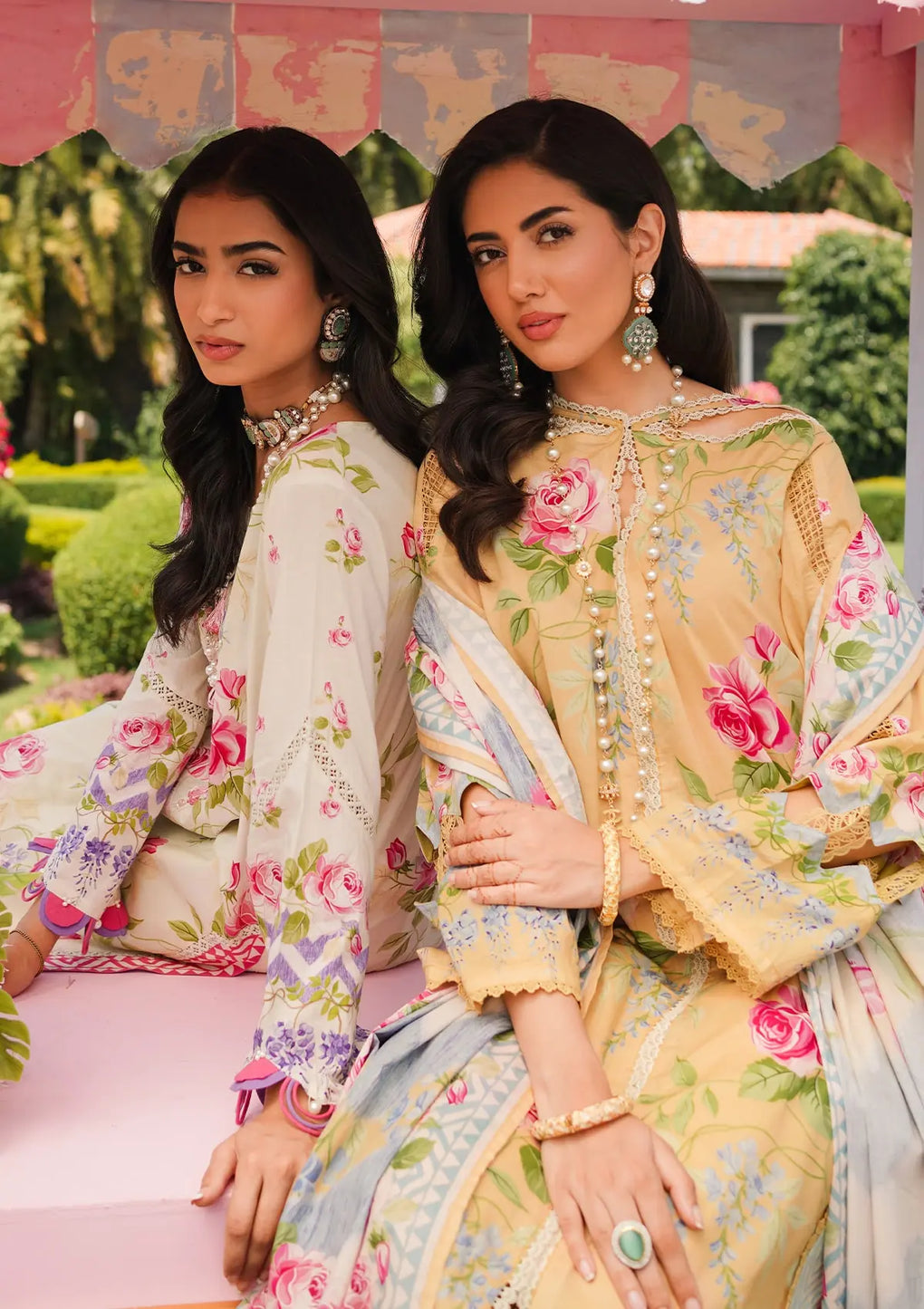 Elaf Premium | Printed Collection 24 | EEP-03B - Meadow Magic