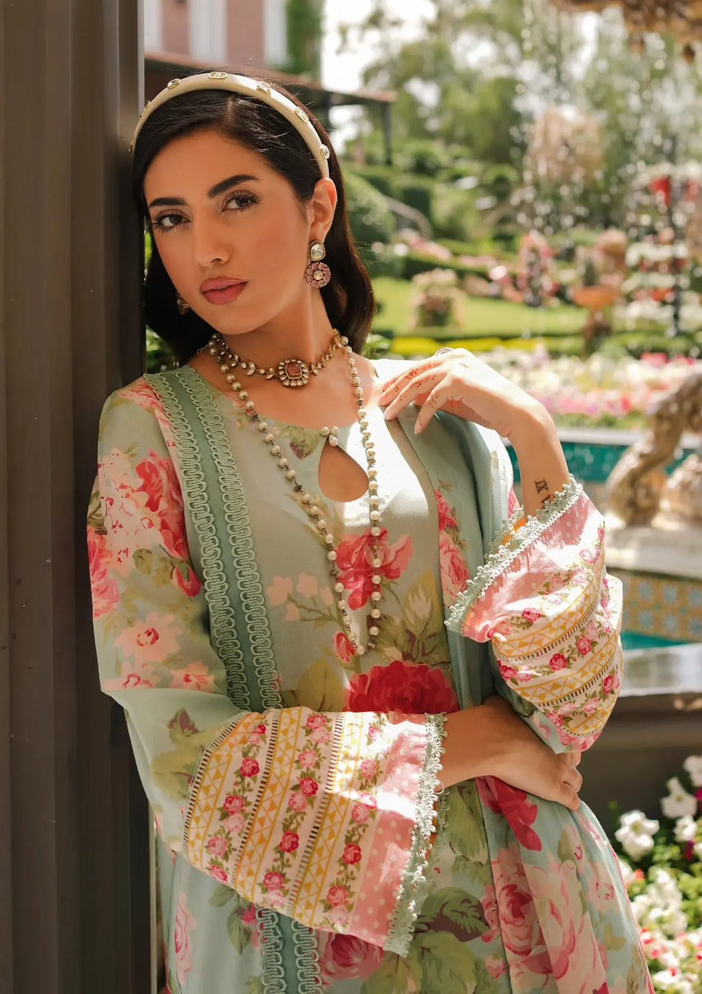 Elaf Premium | Printed Collection 24 | EEP-01A - Frostie