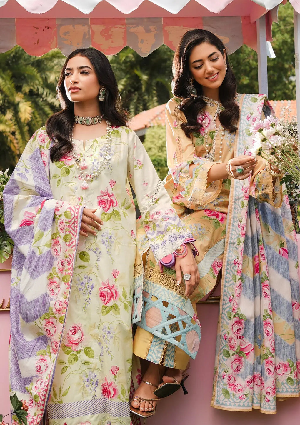 Elaf Premium | Printed Collection 24 | EEP-03B - Meadow Magic