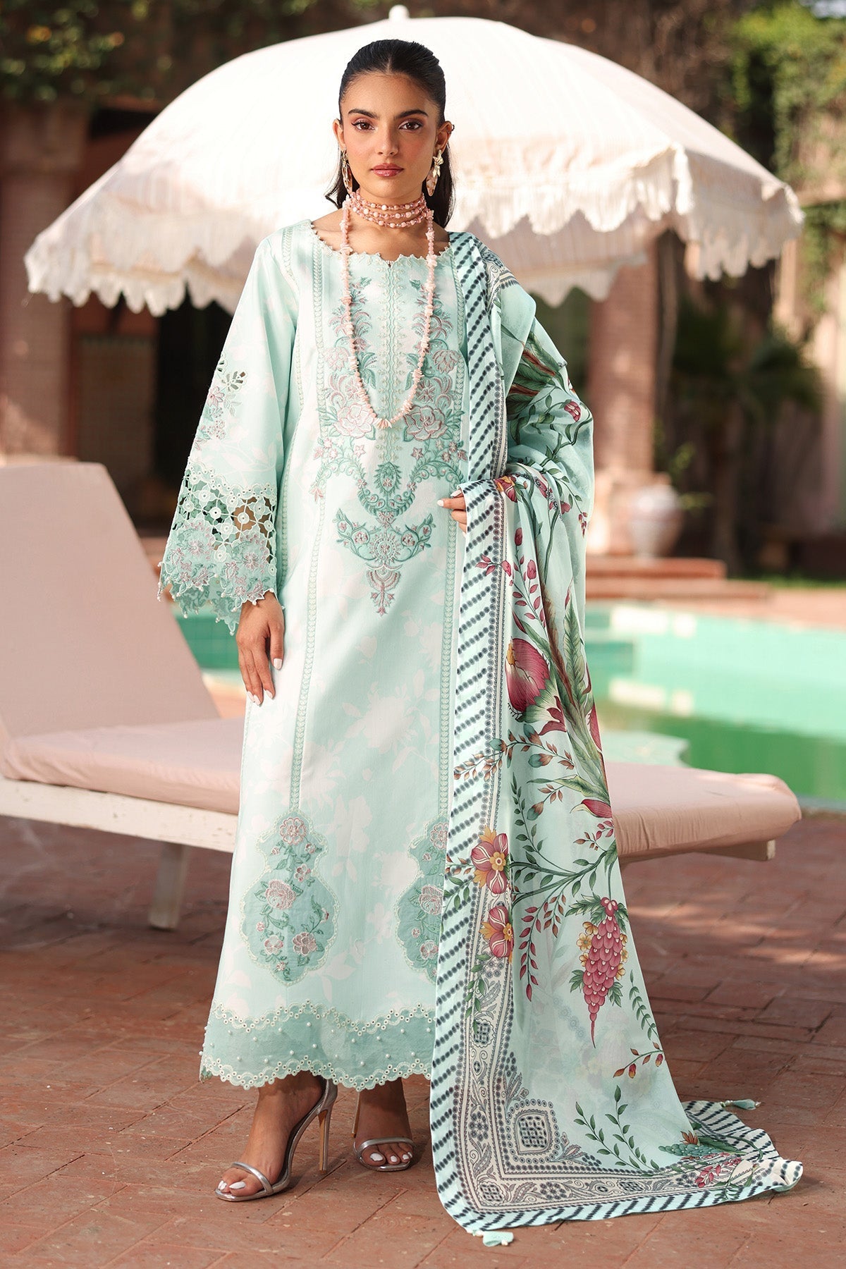 Alizeh | Embroidered Printed Festive Edit 25 |AF-EPL-7031-MIREGA