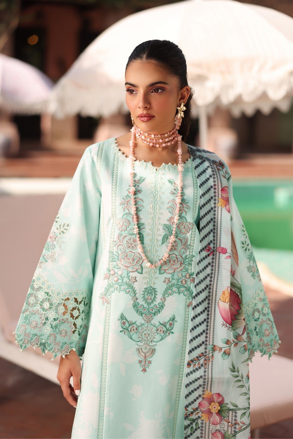 Alizeh | Embroidered Printed Festive Edit 25 |AF-EPL-7031-MIREGA