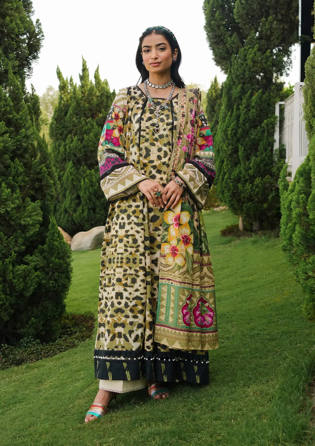 Elaf Premium | Printed Collection 24 | EEP-06B - Wonders