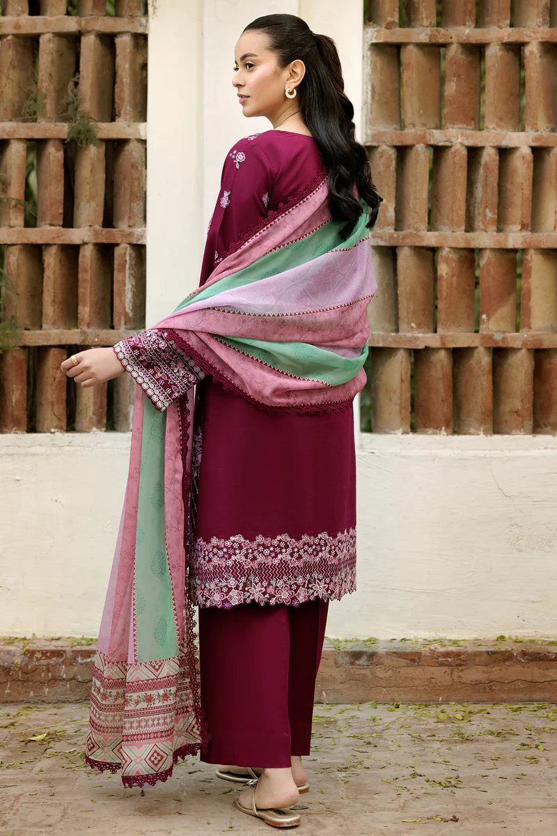 Farasha | Summer weaves| Satin Ruby