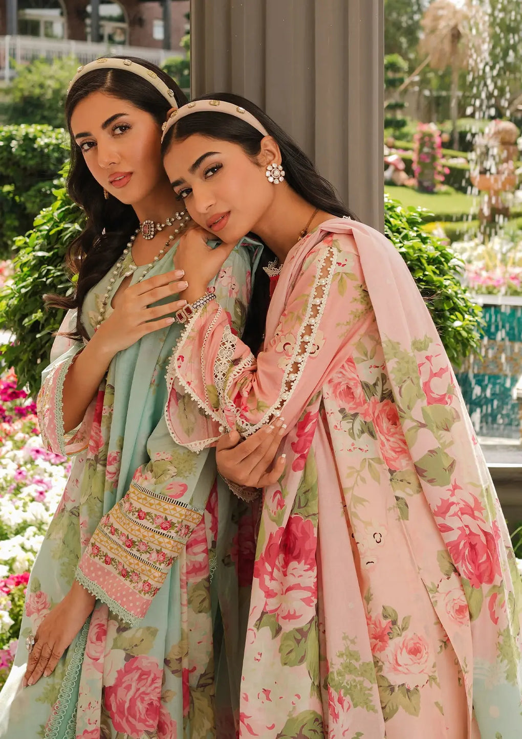 Elaf Premium | Printed Collection 24 | EEP-01B - Petal Pulse