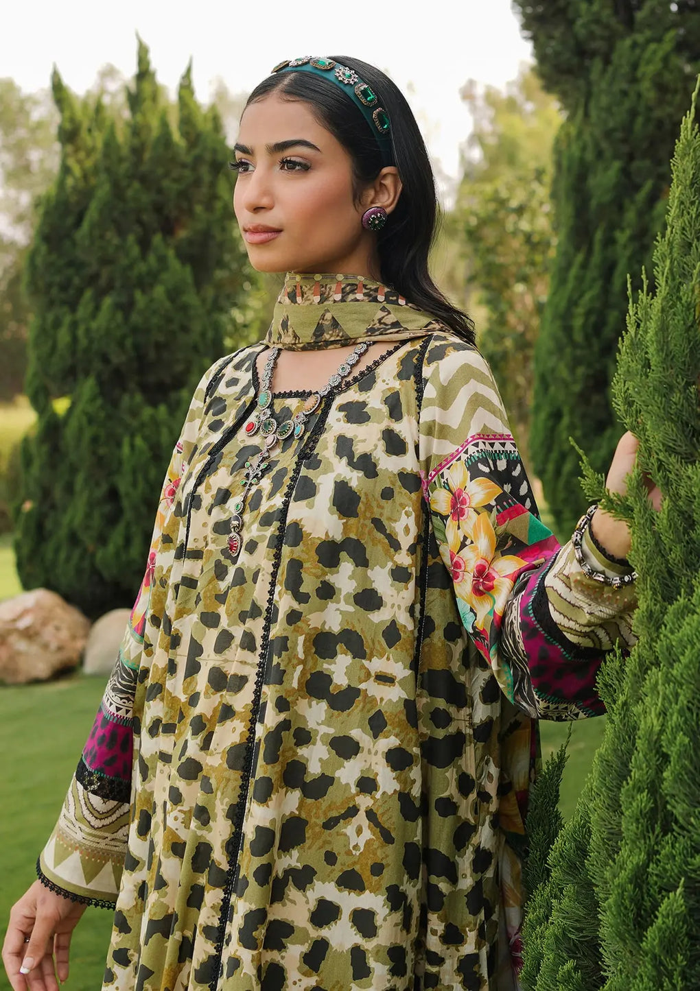 Elaf Premium | Printed Collection 24 | EEP-06B - Wonders