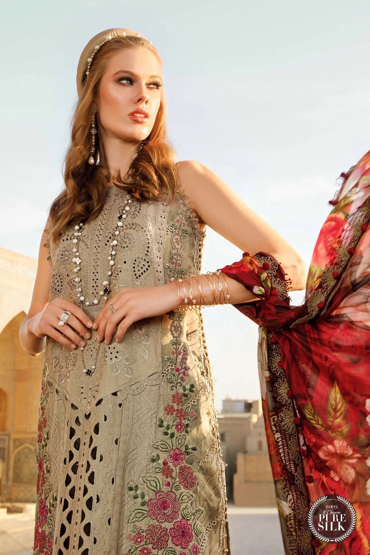 Maria B | Luxury Lawn | D-2313-A