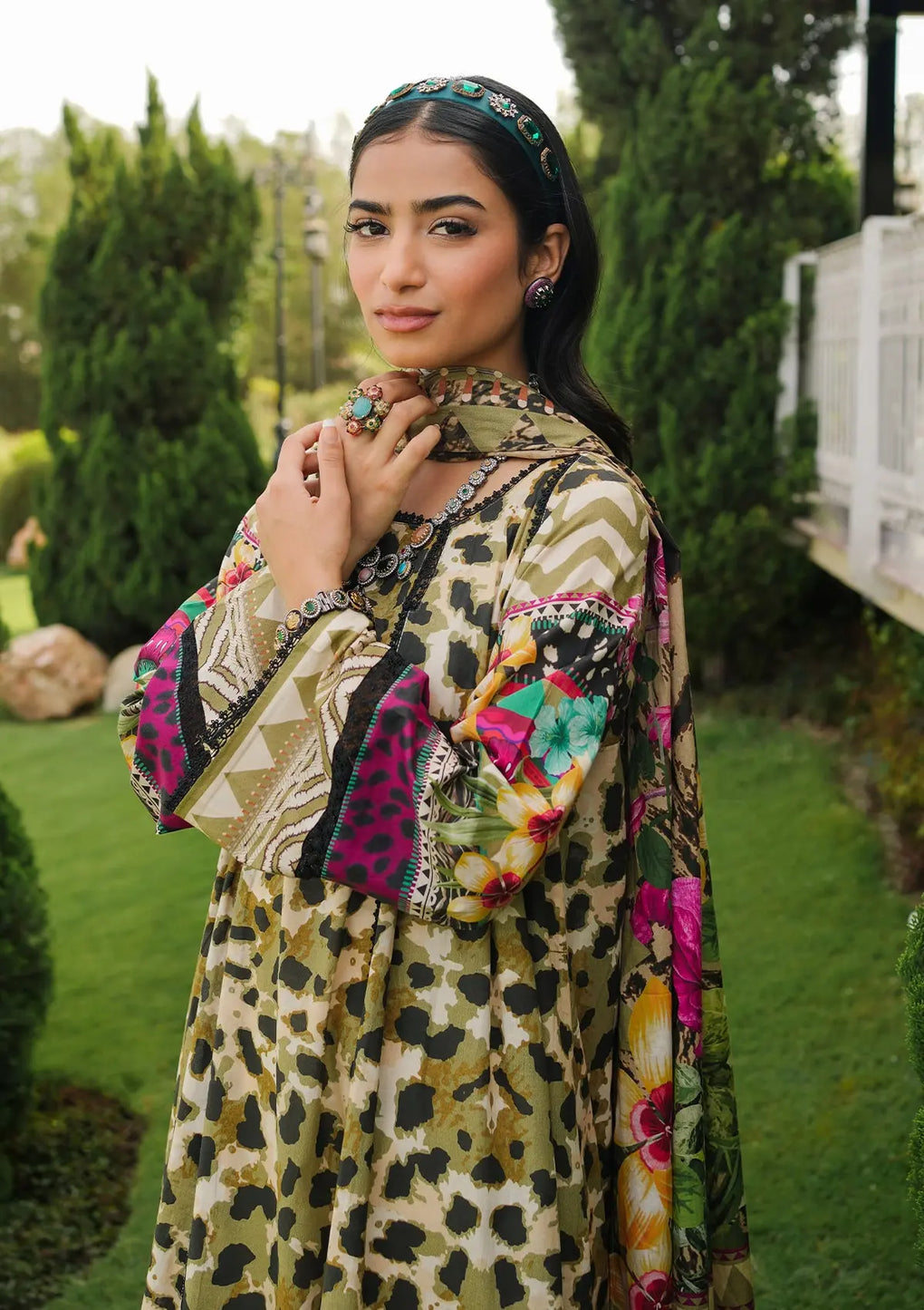 Elaf Premium | Printed Collection 24 | EEP-06B - Wonders