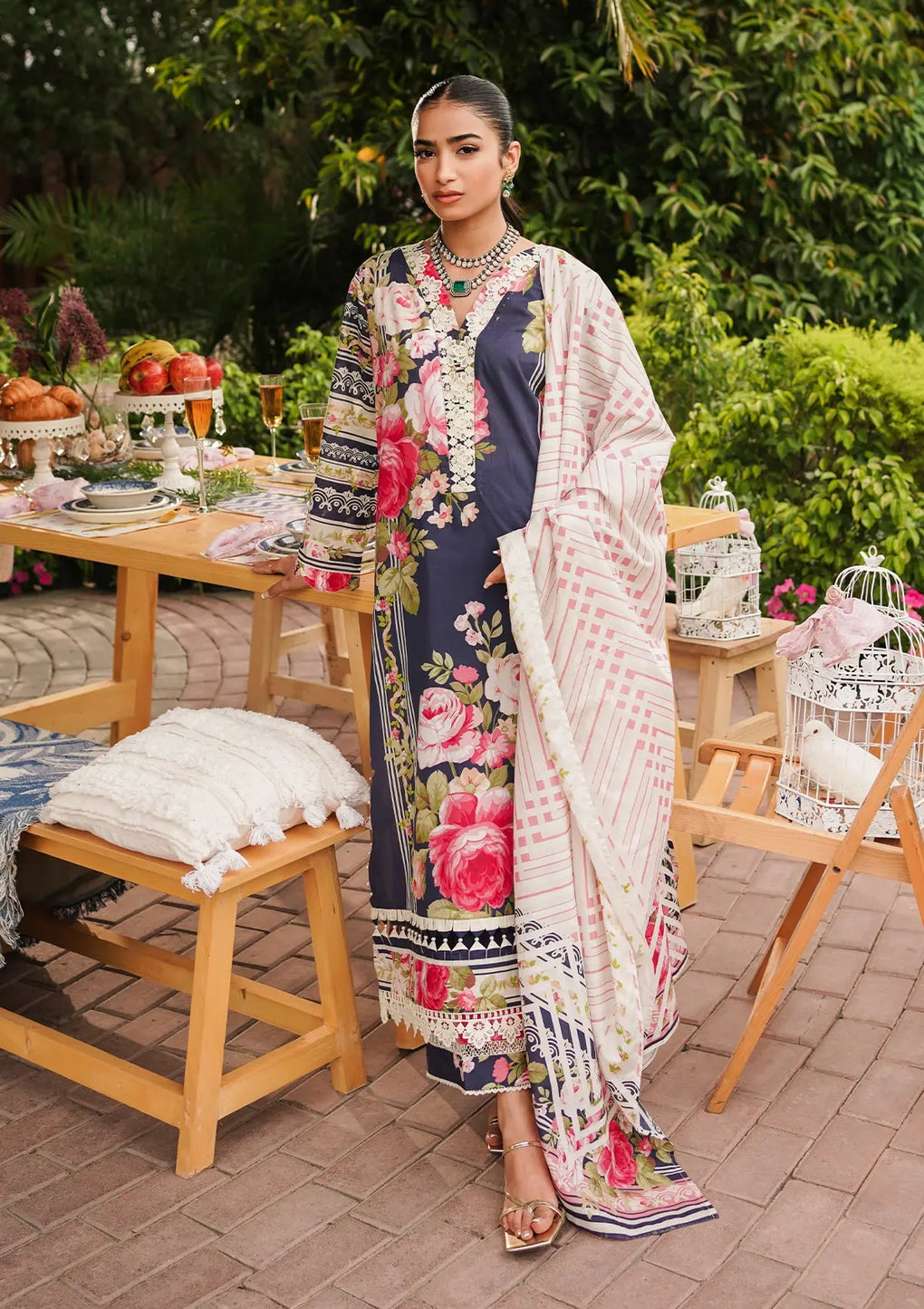 Elaf Premium | Printed Collection 24 | EEP-05B - Amica