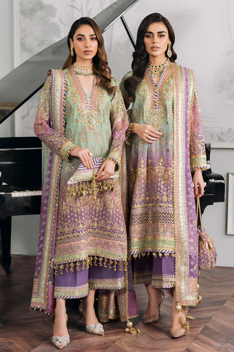 BAROQUE | EMBROIDERED CHIFFON CH12-08