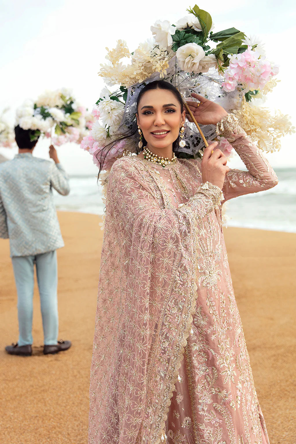 Dastangoi by Afrozeh Wedding Formals 3Pc Suit AWE-03 Shazma