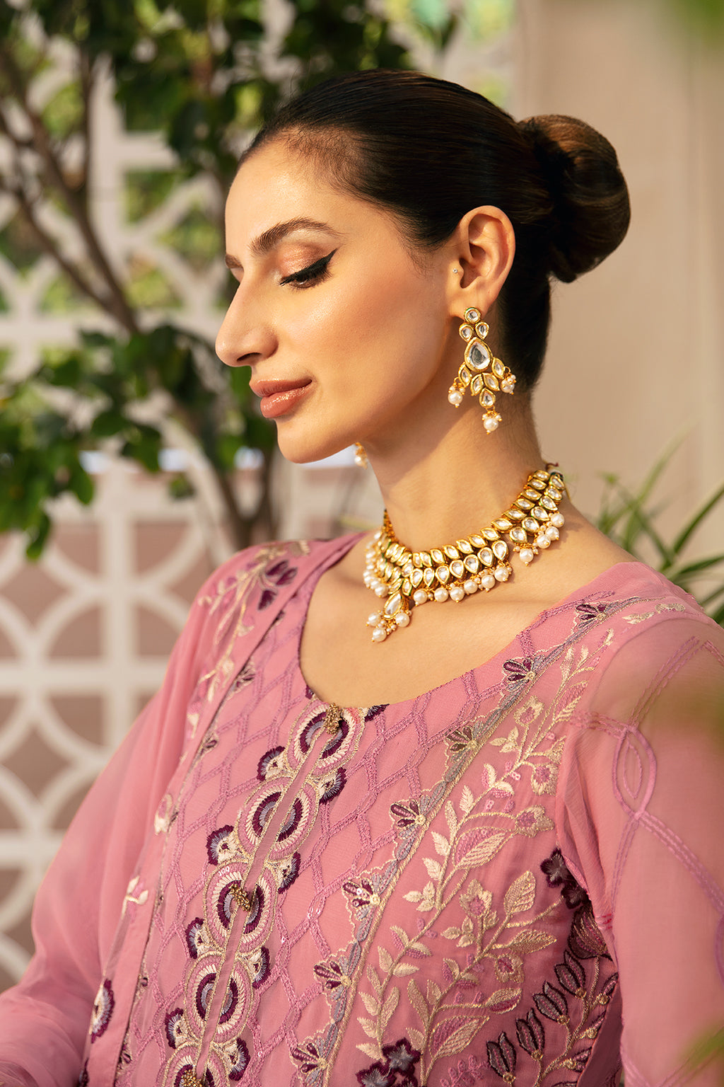 Ramsha | Chevron Chiffon Collection | A-909
