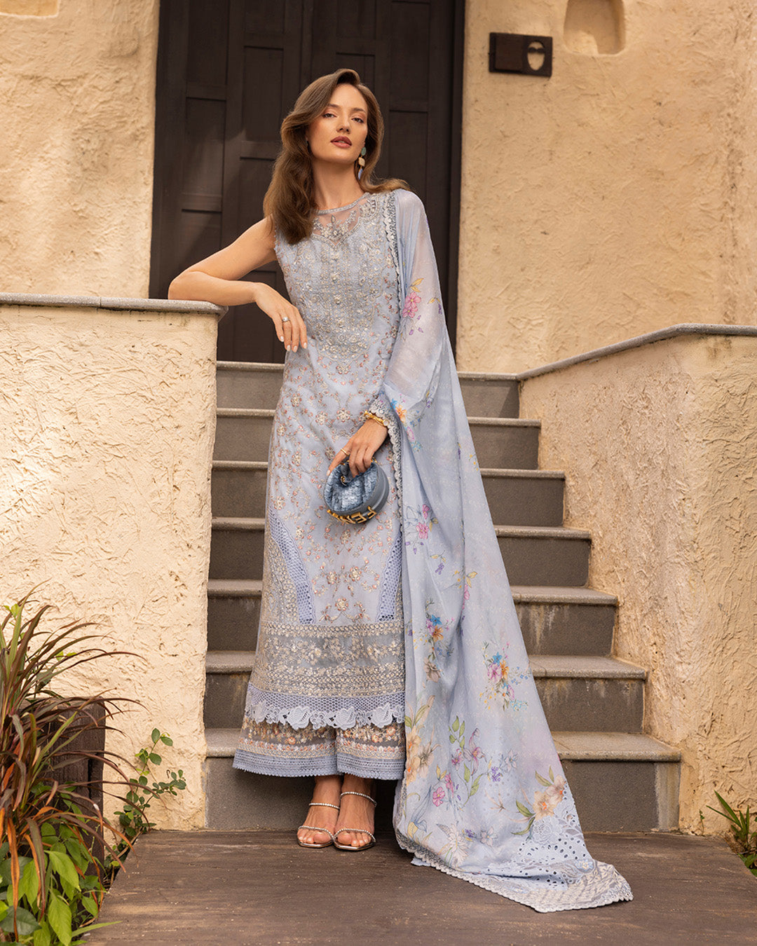 Faiza Saqlain | Zinnia Lawn 25 | Liana