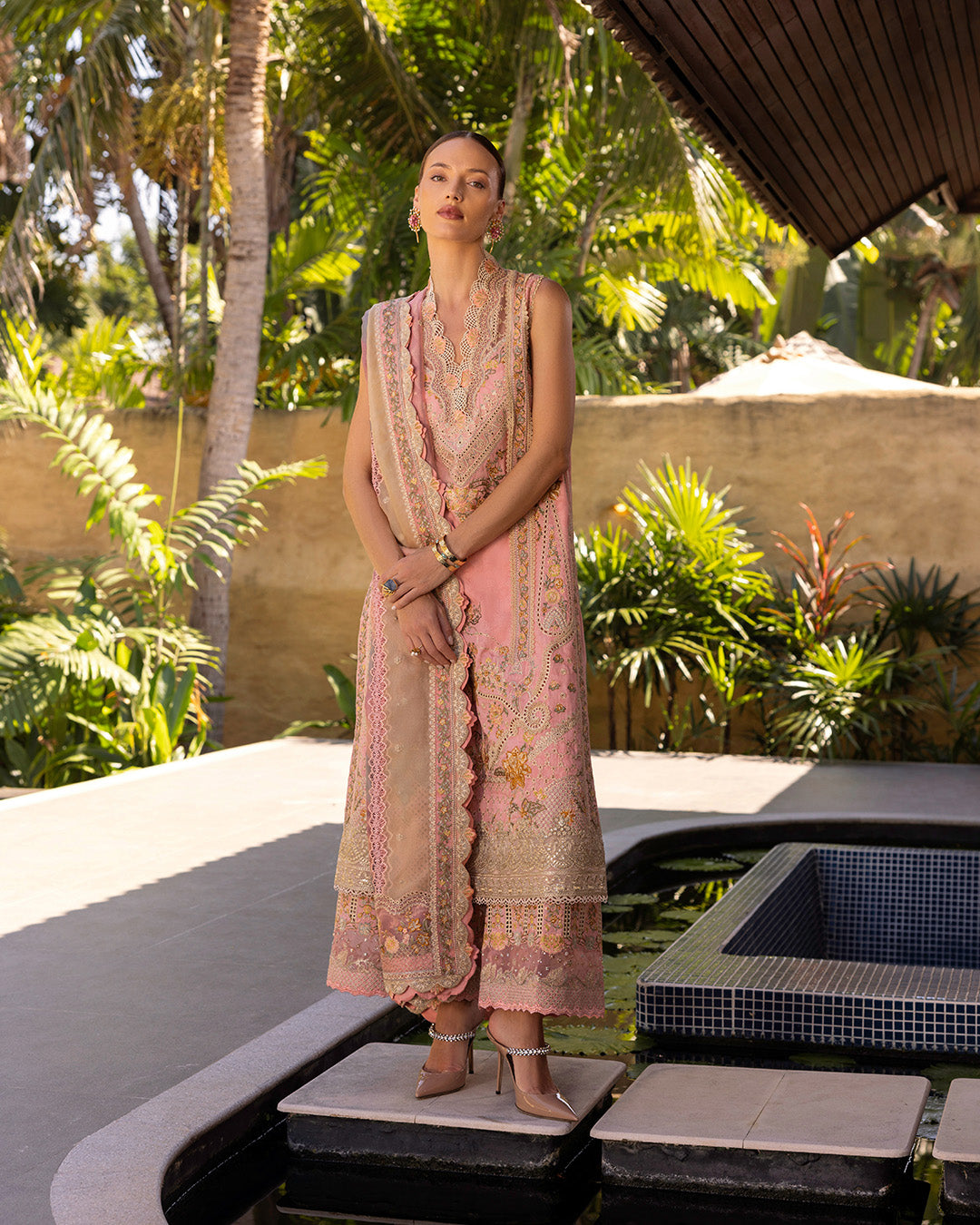 Faiza Saqlain | Zinnia Lawn 25 | Peony
