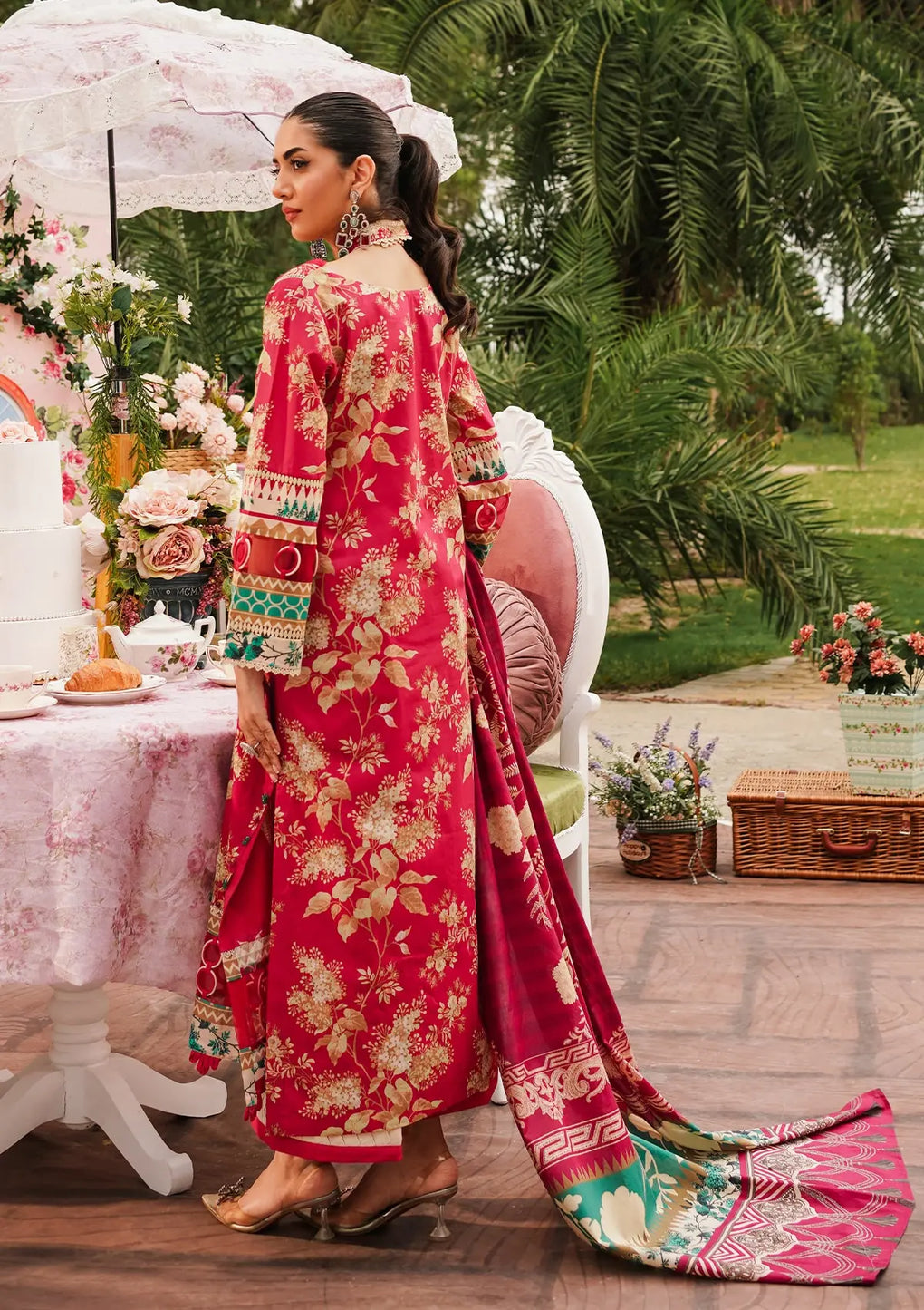Elaf Premium | Printed Collection 24 | EEP-04A - Flores de Amor