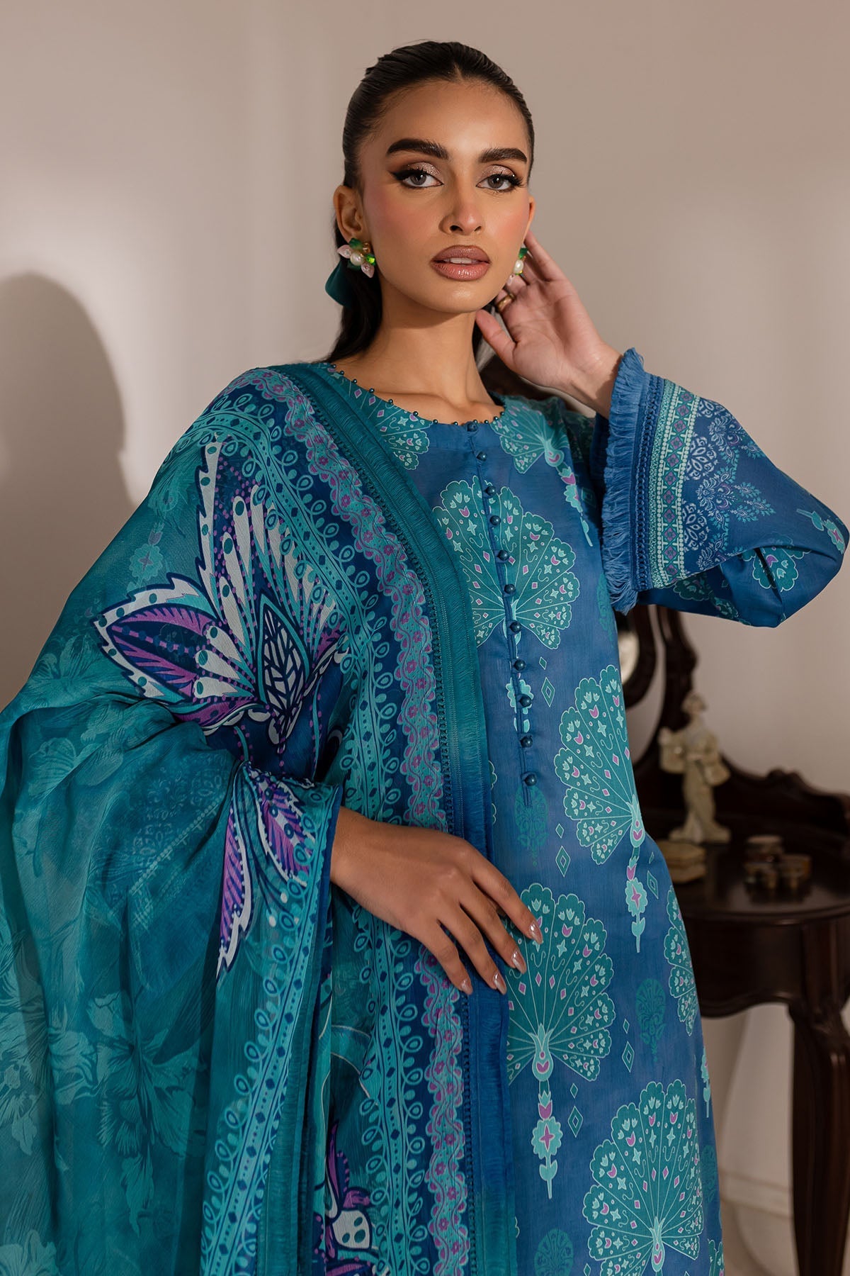 Nureh | Printed Lawn 25 | SP-145