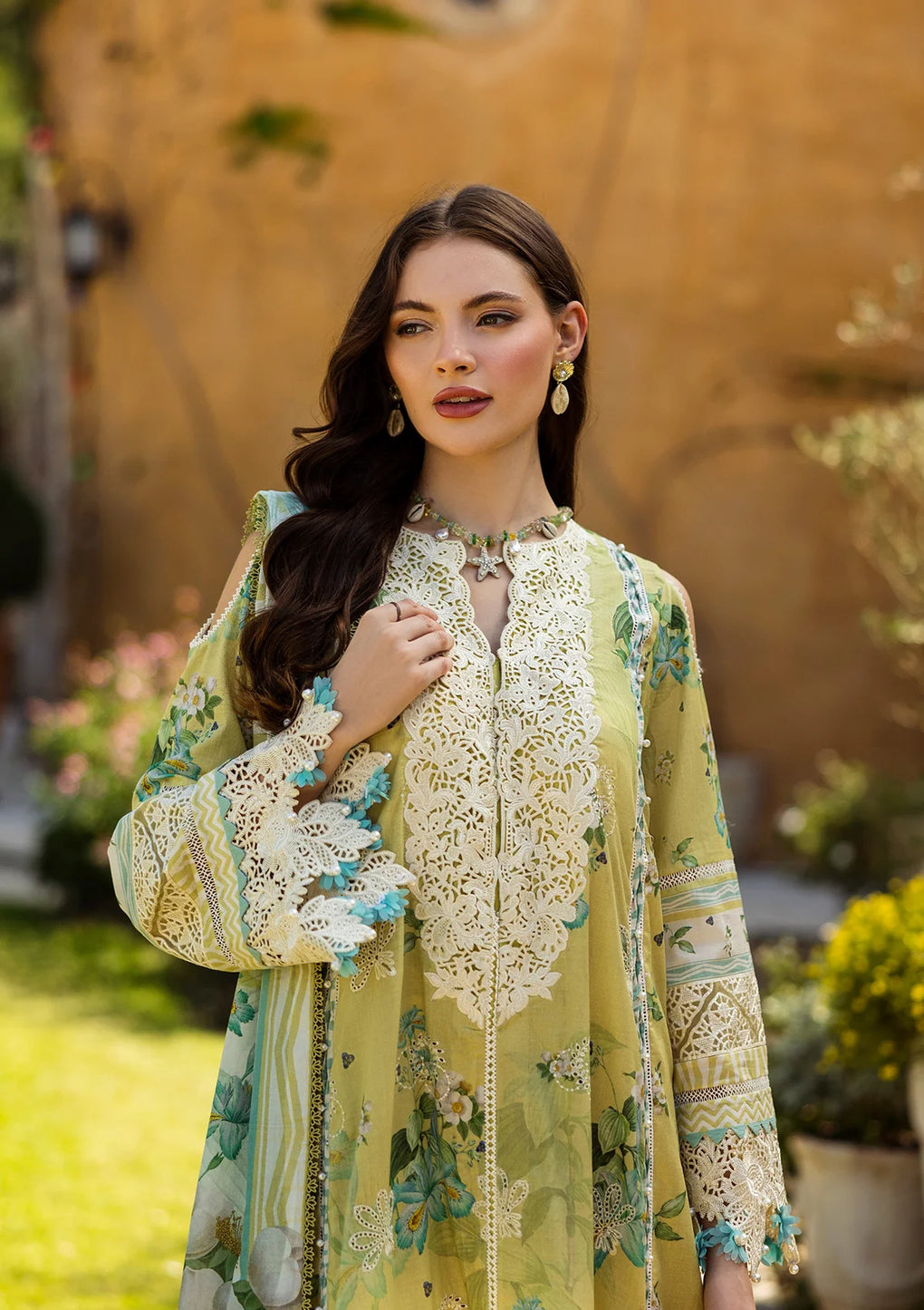 Elaf Premium | Print Chikankari 25 | ELK-07A ALLURE