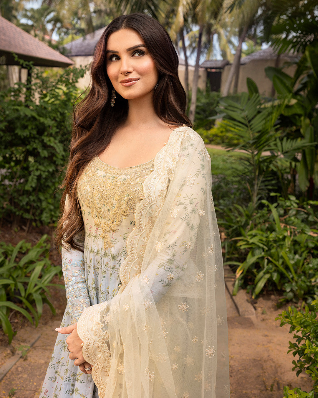 Faiza Saqlain | Zinnia Lawn 25 | Freesia