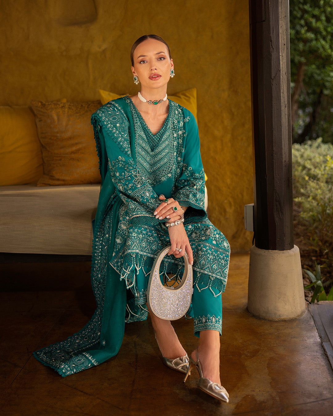 Faiza Saqlain | Zinnia Lawn 25 | Calla