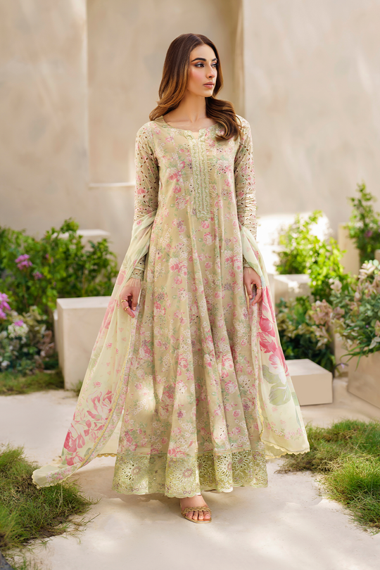 Iznik | Exclusive Lawn | SFL-05 EMBROIDERED LAWN