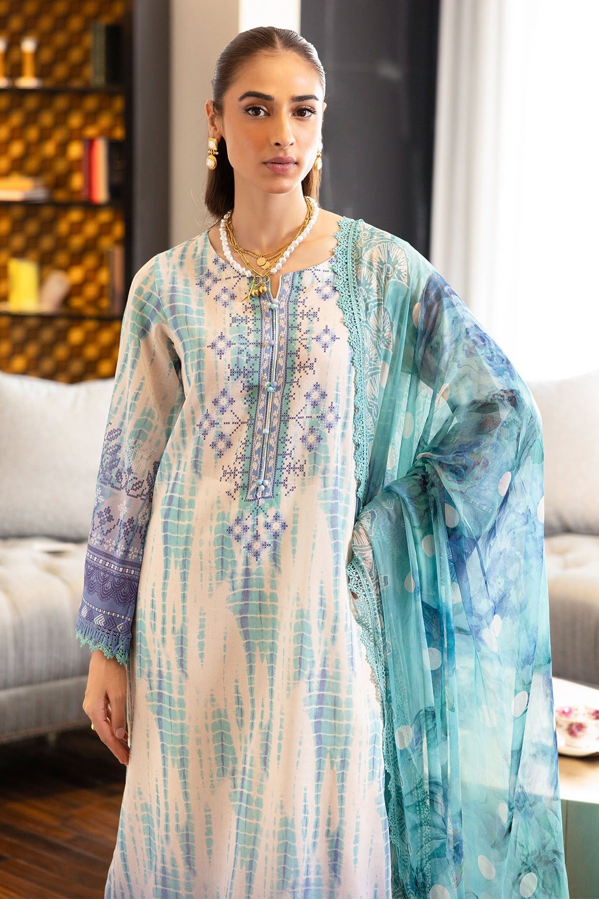 Nureh | Printed lawn 25 | SP-117