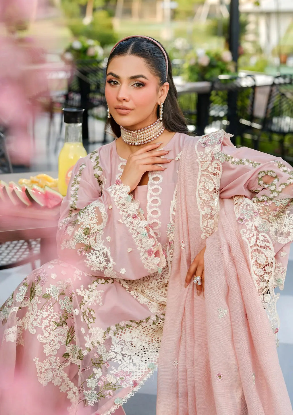 Elaf Premium | Luxury Lawn 25 | ELH-3B OH MY ROSE