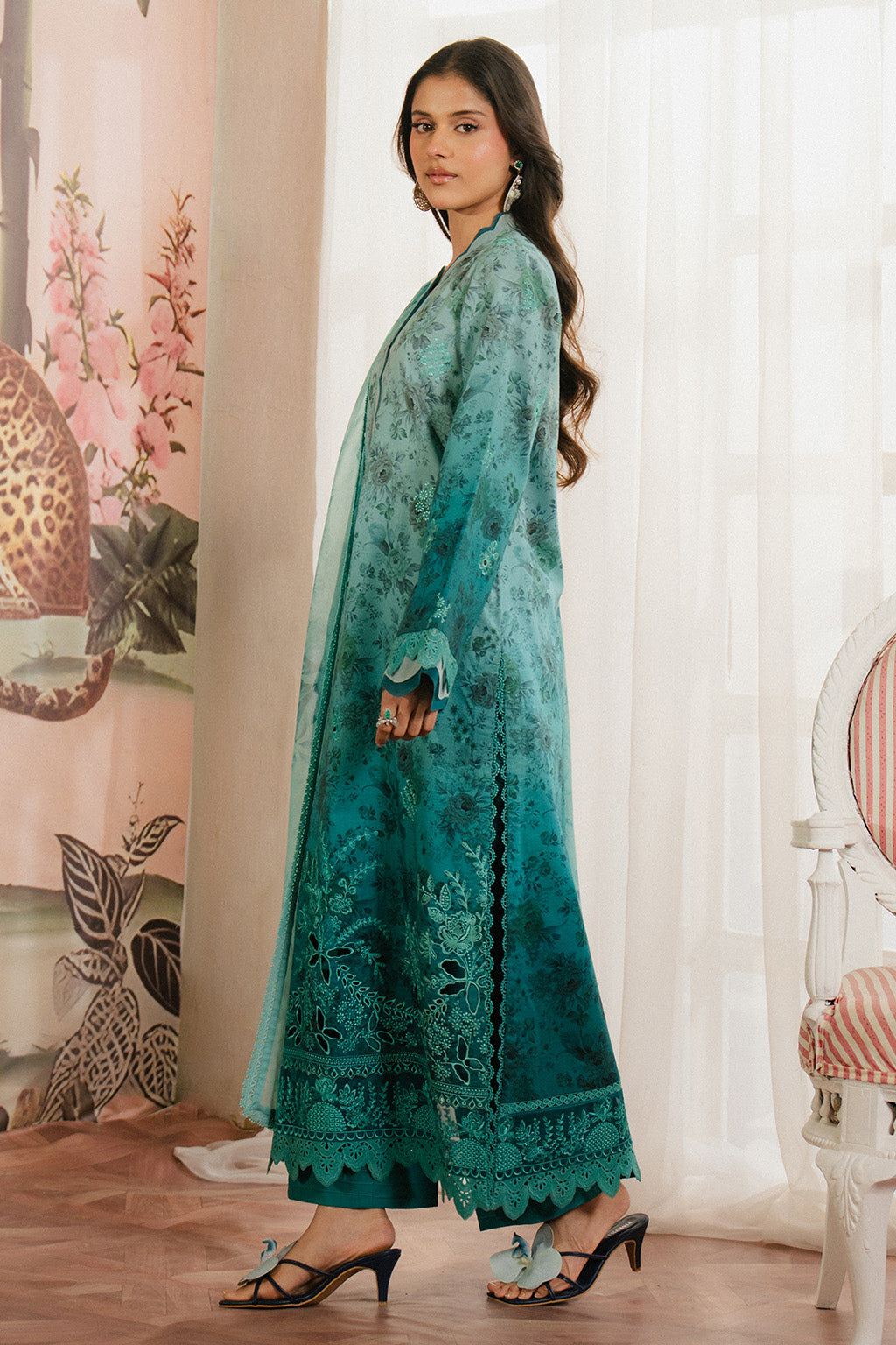Ayzel | Armelia Printed Lawn 25 | Esmera