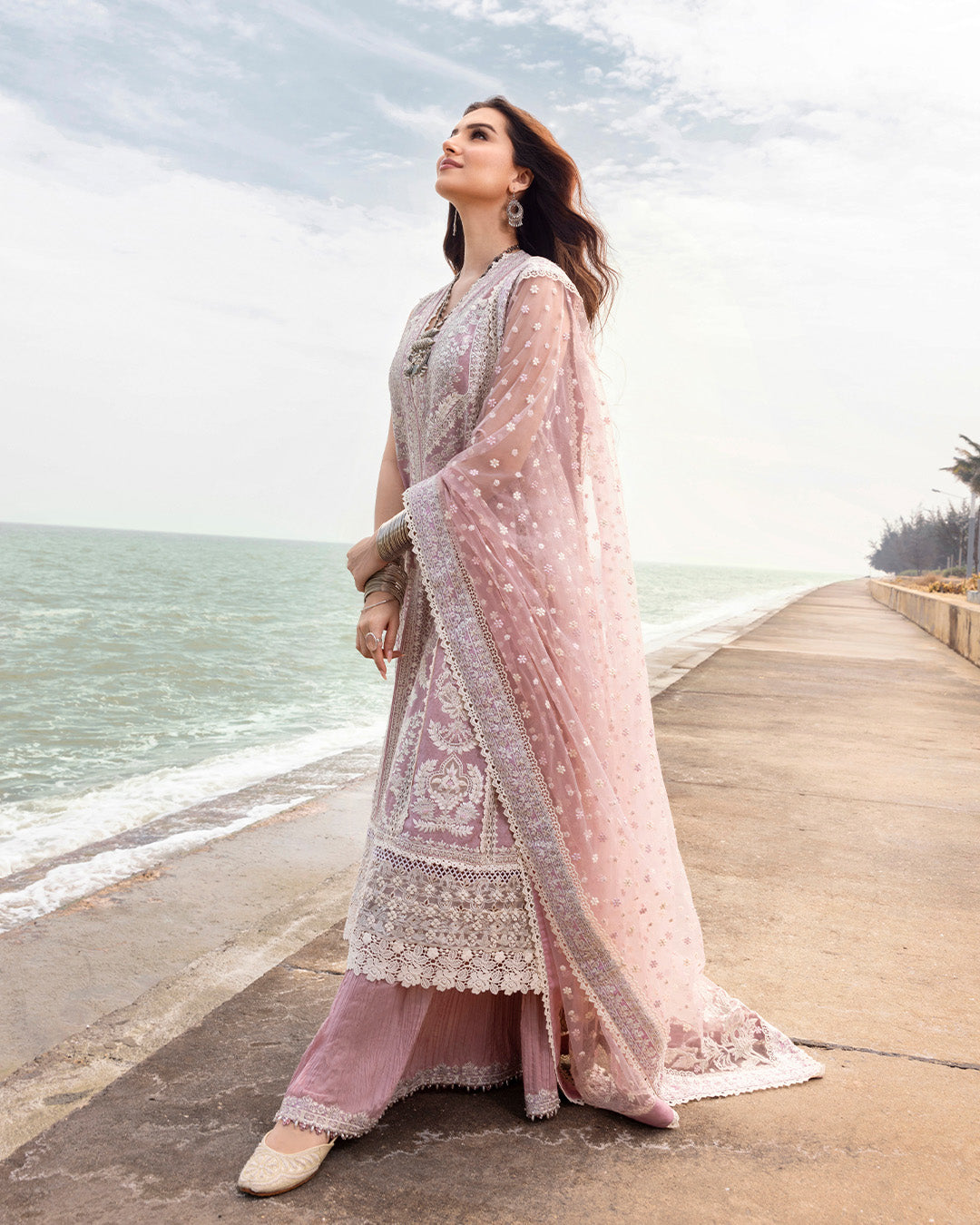 Faiza Saqlain | Zinnia Lawn 25 | Amaryllis