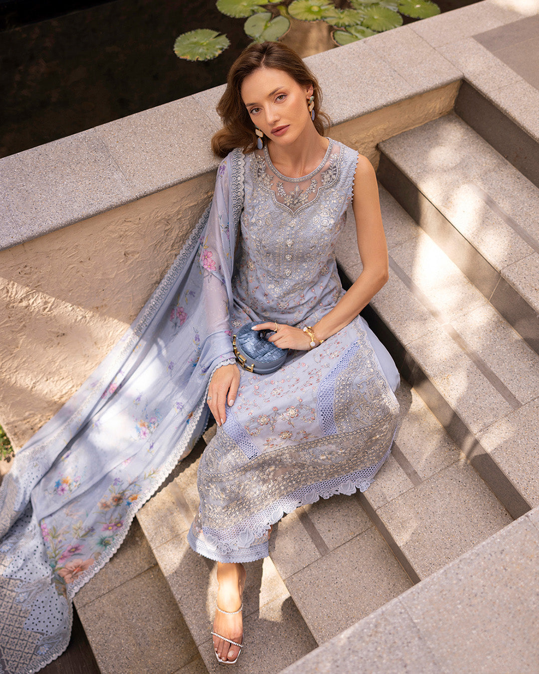 Faiza Saqlain | Zinnia Lawn 25 | Liana