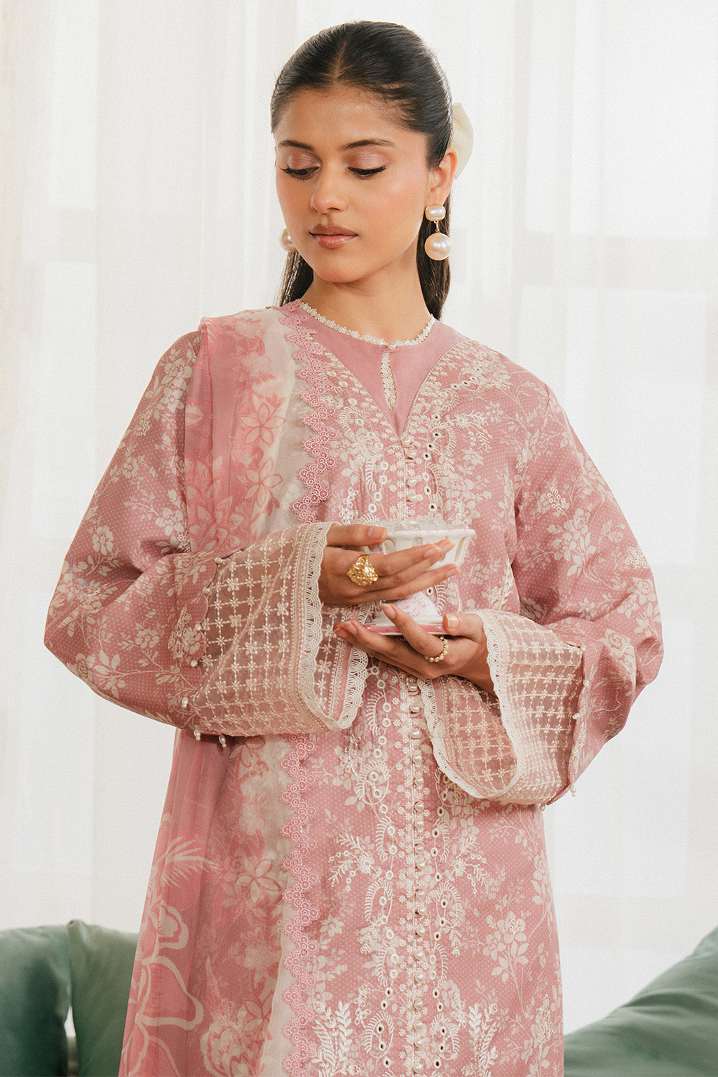 Ayzel | Armelia Printed Lawn 25 | Sylvie