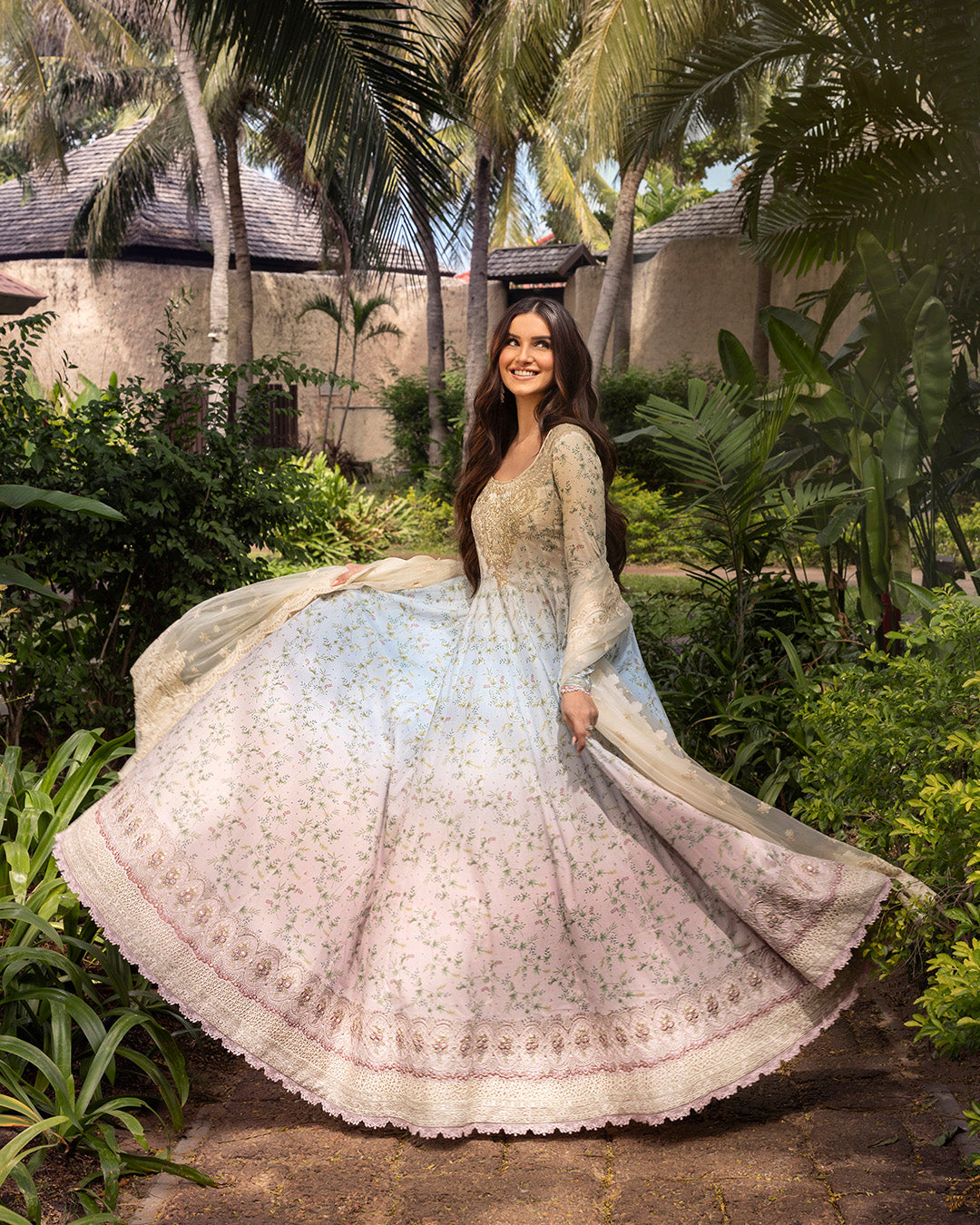 Faiza Saqlain | Zinnia Lawn 25 | Freesia