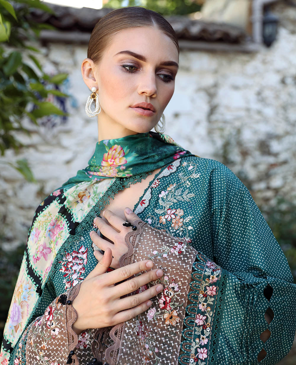 Republic Womenswear | Aylin Summer Lawn 24 | Fleur (D2-B)