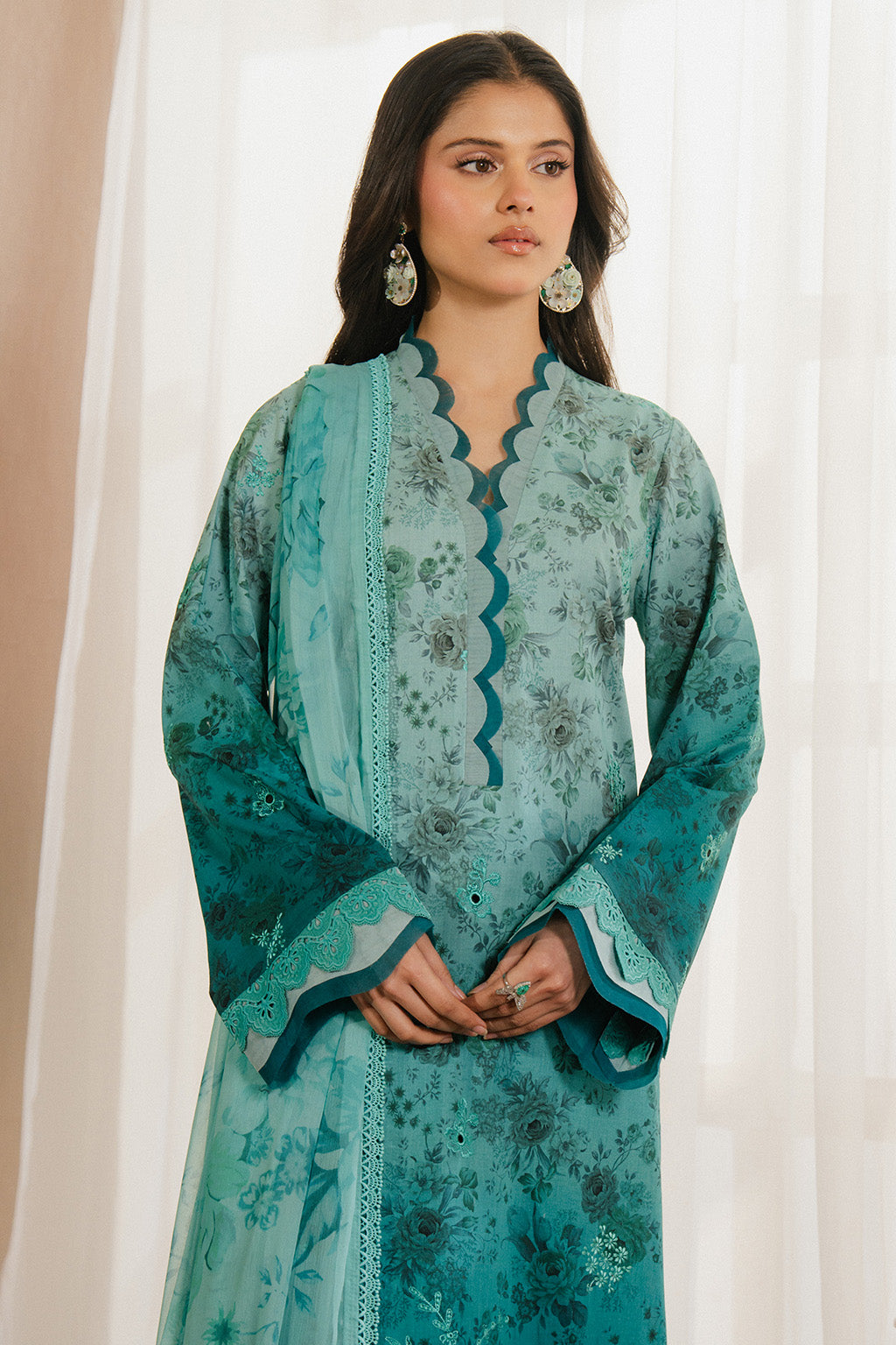 Ayzel | Armelia Printed Lawn 25 | Esmera