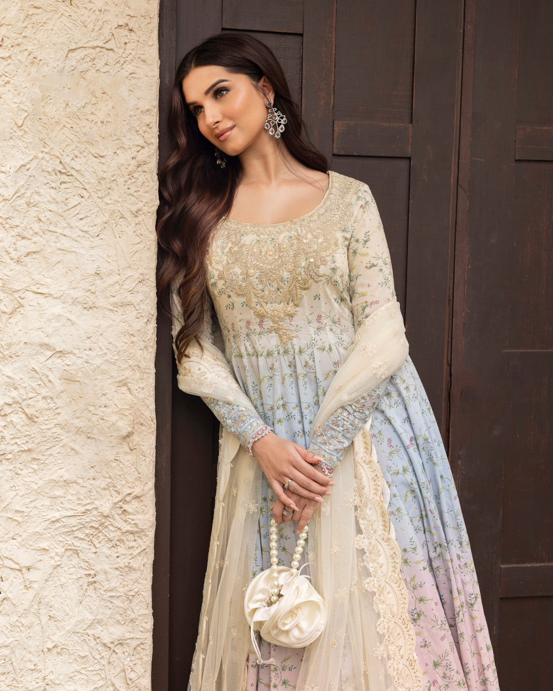 Faiza Saqlain | Zinnia Lawn 25 | Freesia