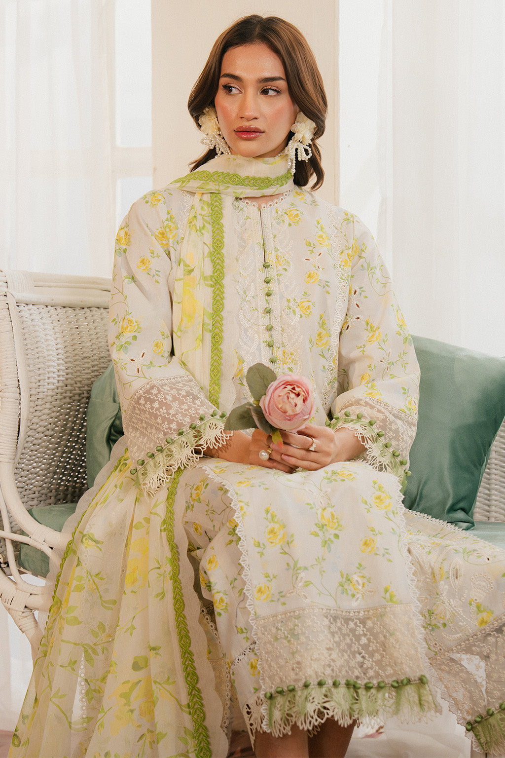 Ayzel | Armelia Printed Lawn 25 | Cyrilla