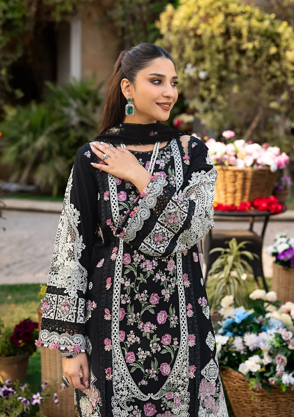 Elaf Premium | Luxury Lawn 25 | ELM-04 MAHJABEEN